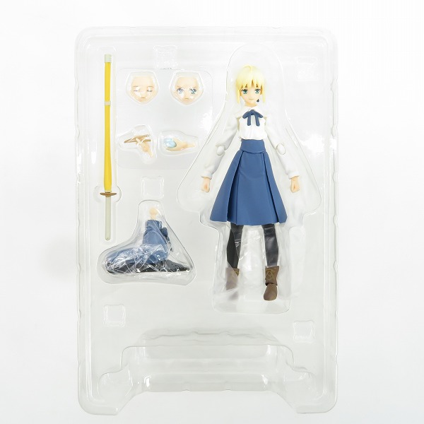 実際に弊社で買取させて頂いたMaxFactory/マックスファクトリー figma 050 Fate/stay night セイバー 私服ver.の画像 1枚目