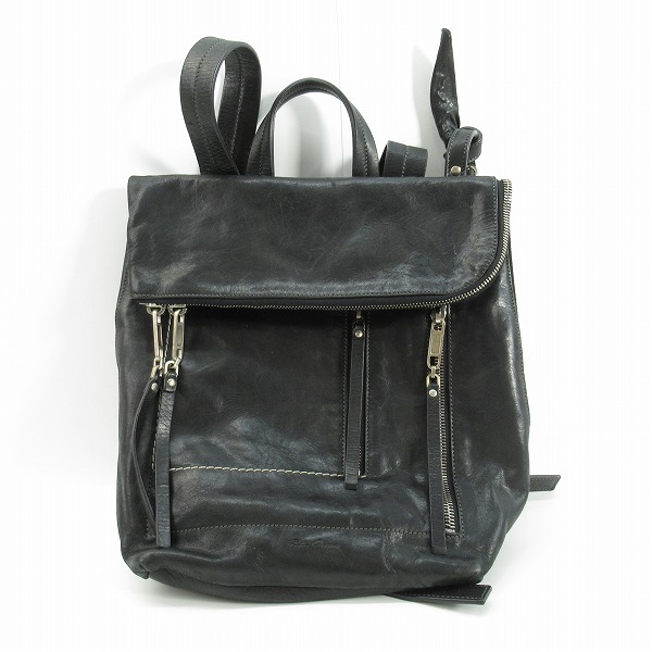 実際に弊社で買取させて頂いたRick Owens/リックオウエンス カーゴ フラップ/ジップデザイン バックパック/リュックサック