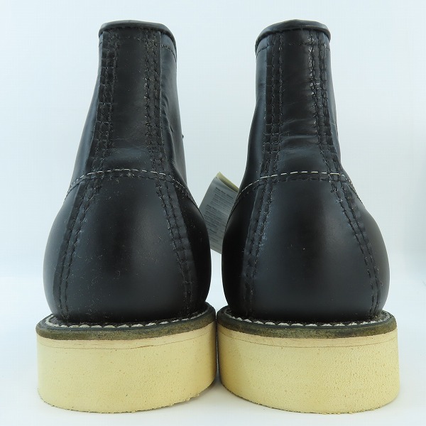 実際に弊社で買取させて頂いたRED WING/レッドウィング モックブーツ/アイリッシュセッター ブラック 08130-2/7.5の画像 1枚目