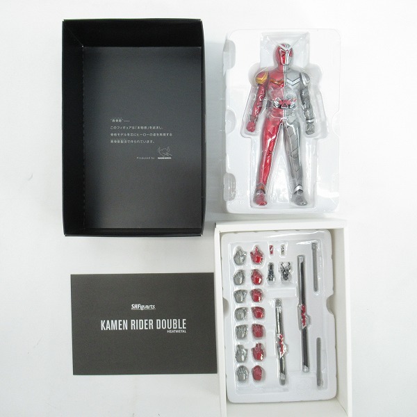 実際に弊社で買取させて頂いたBANDAI/バンダイスピリッツ S.H.Figuarts 真骨彫製法 仮面ライダーW ヒートメタル フィギュアの画像 1枚目