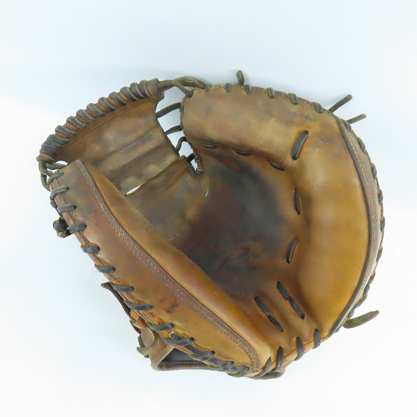 実際に弊社で買取させて頂いたMIZUNO/ミズノ MIZUNO PRO/ミズノプロ MAJOR QUALITY 硬式 右投げ用 キャッチャーミットの画像 2枚目