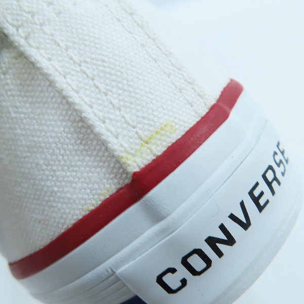 実際に弊社で買取させて頂いたCONVERSE/コンバース NEXTAR110 OX/ネクスター オプティカルホワイト 32765143/25.5の画像 6枚目