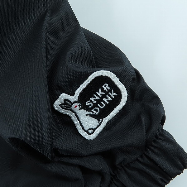 実際に弊社で買取させて頂いた(3)【未使用】FR2 × SNKRDUNK/エフアールツー × スニーカーダンク Angel Coach Jacket Black FRC2905/Mの画像 7枚目