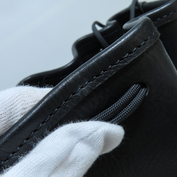 実際に弊社で買取させて頂いたCOOTIE PRODUCTIONS/クーティープロダクションズ Leather Bucket Bag/バッグの画像 6枚目
