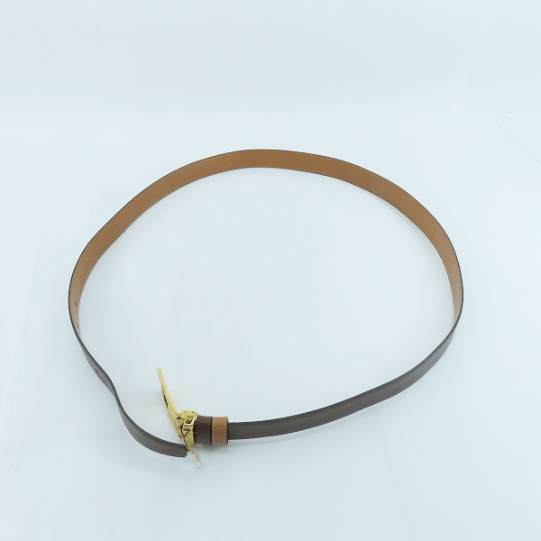 実際に弊社で買取させて頂いたS.T.Dupont/デュポン レザーベルトの画像 8枚目