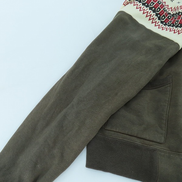 実際に弊社で買取させて頂いたTHE FLAT HEAD/フラットヘッド ジップアップ スウェット ジャケット /Mの画像 5枚目