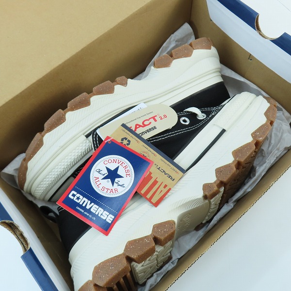 実際に弊社で買取させて頂いた【未使用】CONVERSE/コンバース ALL STAR TREKWAVE OX/オールスター トレックウェーブ 厚底 スニーカー 1SD664/26.5の画像 6枚目