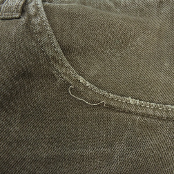 実際に弊社で買取させて頂いたISAMUKATAYAMA BACKLASH/バックラッシュ BACKLASH/バックラッシュ ブーツカットパンツ 1350-02/Sの画像 6枚目