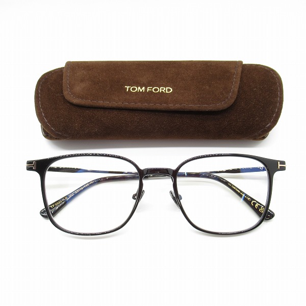 実際に弊社で買取させて頂いたTOM FORD/トムフォード メガネ/アイウェア TF5923-K-Bの画像 9枚目