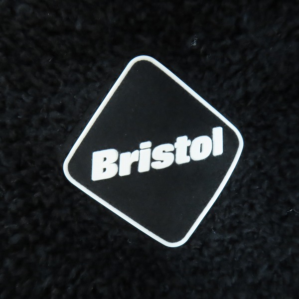 実際に弊社で買取させて頂いた【未使用】BAREFOOT DREAMS×F.C.Real Bristol/ベアフットドリームス ジップアップパーカー ロゴワッペン 23SS FCRB-230083/Lの画像 6枚目