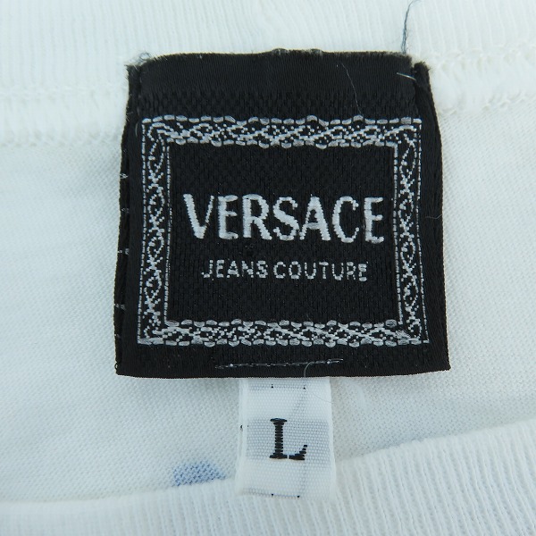 実際に弊社で買取させて頂いたVERSACE JEANS COUTURE/ヴェルサーチ ジーンズ クチュール　Tシャツ/Lの画像 2枚目