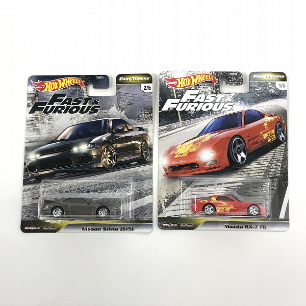 実際に弊社で買取させて頂いた【おまとめ/未開封】Hot Wheels/ホットウィール FAST & FURIOUS MAZDA RX-7 FD/SILVIA S15/NISSAN 240SX S14/DEFENDER 90 他の画像 2枚目
