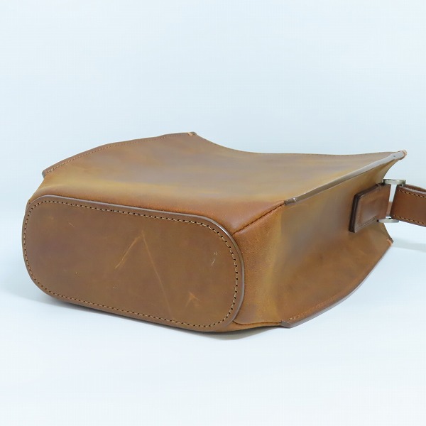 実際に弊社で買取させて頂いた土屋鞄製造所/ツチヤカバン オリジンオイルヌメ ヴェイス ショルダーバッグの画像 2枚目