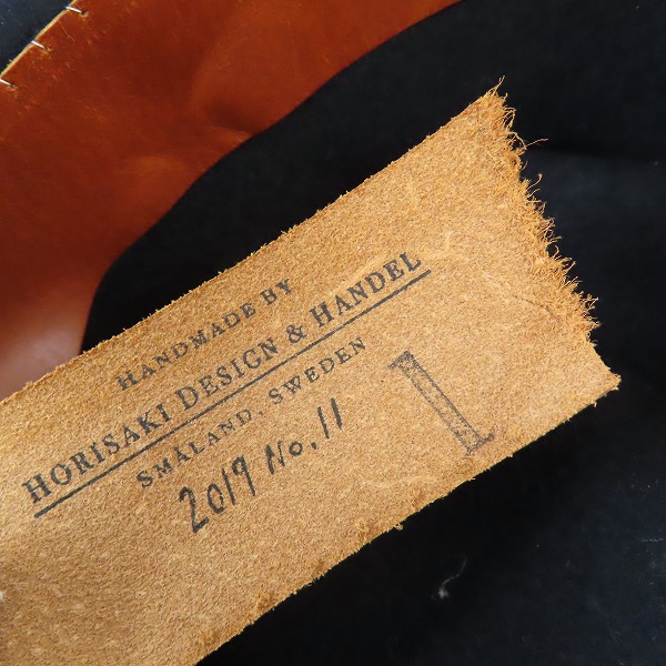 実際に弊社で買取させて頂いたHorisaki Design&Handel/ホリサキ 2019 No.11 フェルトハットの画像 5枚目