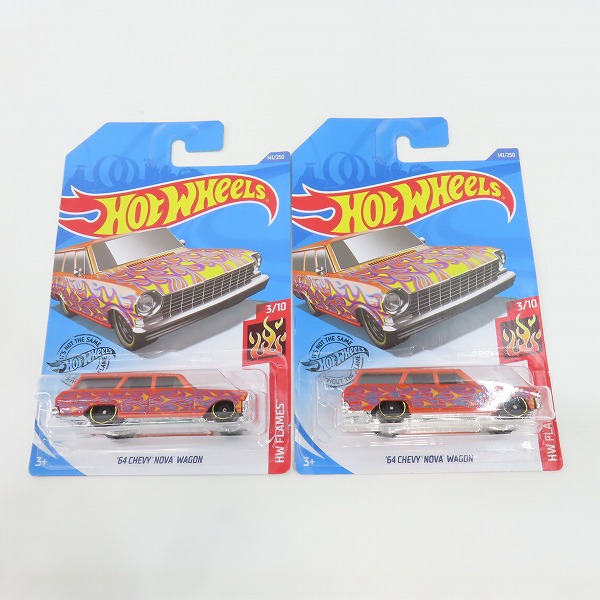 実際に弊社で買取させて頂いた【おまとめ/未開封】Hot Wheels/ホットウィール 68 MERCURY COUGAR/64 CHEVY NOVA WAGON/CUSTOM FORD MAVERICK 他の画像 2枚目