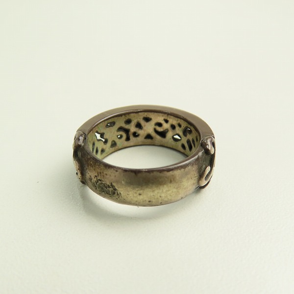 実際に弊社で買取させて頂いたM·A·R·S/MARS/マーズ SEILIN/聖林 ドラゴンギミック シルバーリング/19号の画像 3枚目