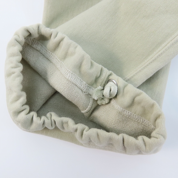 実際に弊社で買取させて頂いたAURALEE/オーラリー 19AW BAGGY SWEAT PANTS/バギースウェットパンツ A9AP03SM/4の画像 6枚目