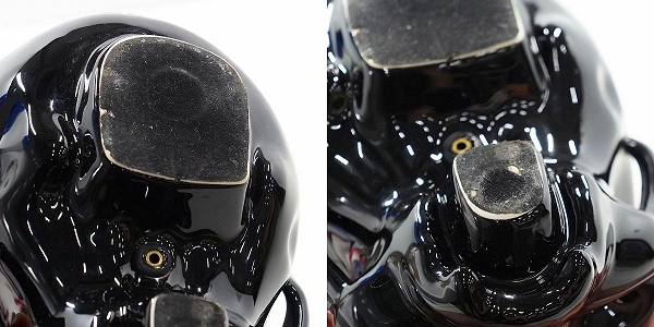 実際に弊社で買取させて頂いたROEN/ロエン スカルヘッドスピーカー ドクロ スピーカー ブラック 動作確認済みの画像 7枚目