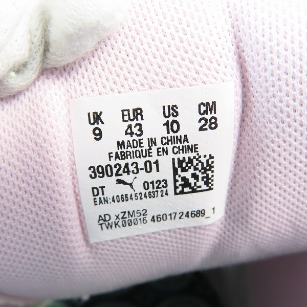 実際に弊社で買取させて頂いた【未使用】PUMA×PALOMO/プーマ×パロモ Slipstream Mule PINK シューズ 390243-01 /28の画像 5枚目