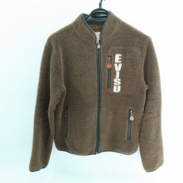 実際に弊社で買取させて頂いたEVISU/エヴィス ジップアップ フリースジャケット 36