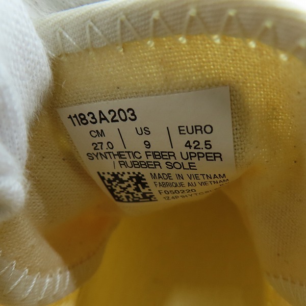 実際に弊社で買取させて頂いたOnitsuka Tiger/オニツカタイガー OK BASKETBALL MT/オーケーバスケットボール エムティー 1183A203/27の画像 5枚目