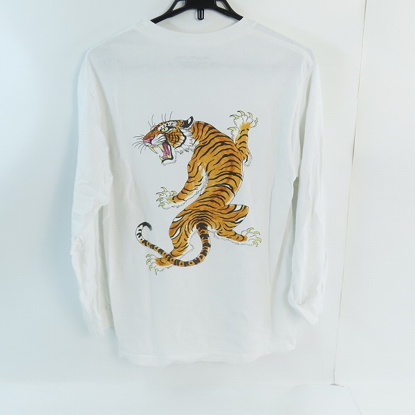 実際に弊社で買取させて頂いたWACKO MARIA×TIM LEHI/ワコマリア×ティムリーハイ  23SS CREW NECK LONG SLEEVE T-SHIRT TYPE-2 長袖Tシャツ/Mの画像 1枚目