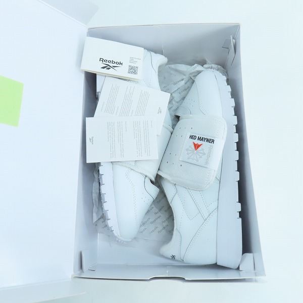 実際に弊社で買取させて頂いたREEBOK×Hed Mayner/リーボック×ヘドメイナー CLASSIC LEATHER RMIA041C99LEA0010100/US8の画像 7枚目