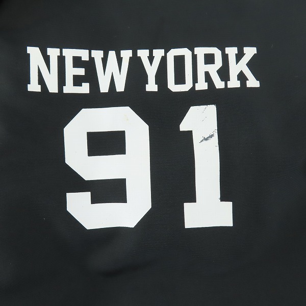 実際に弊社で買取させて頂いたChampion/チャンピオン 裏ボア コーチジャケット ブラック /Lの画像 6枚目