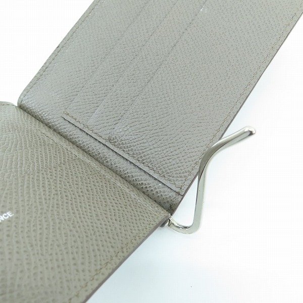 実際に弊社で買取させて頂いたHERMES/エルメス 二つ折り財布/コンパクトウォレット マネークリップ カードケースの画像 5枚目