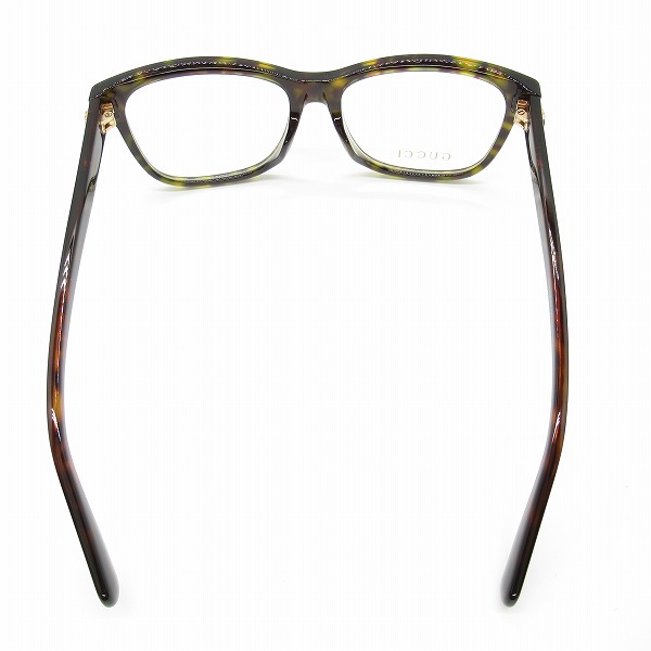 実際に弊社で買取させて頂いたGUCCI/グッチ メガネフレーム アイウェア GG0374OAの画像 2枚目