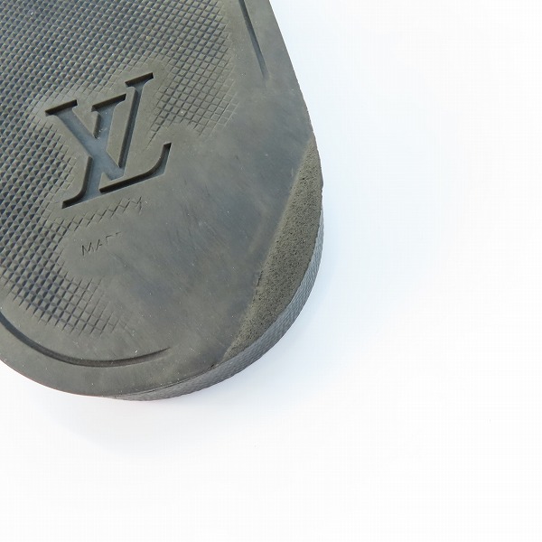 実際に弊社で買取させて頂いたLOUIS VUITTON/ルイヴィトン モノグラム エクリプス ウォーターフロントライン ミュール シャワーサンダル 8の画像 8枚目