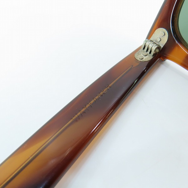 実際に弊社で買取させて頂いたRay-Ban/レイバン B&L/ボシュロム社製 WAYFARER ウェイファーラー サングラス ブラウンの画像 5枚目