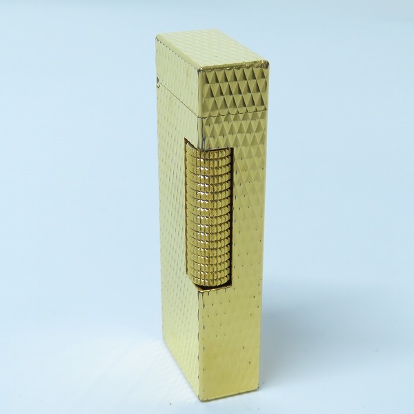 実際に弊社で買取させて頂いたdunhill/ダンヒル サイドローラー ライター ゴールドの画像 5枚目