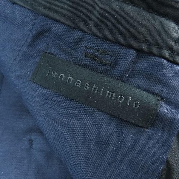 実際に弊社で買取させて頂いたjunhashimoto/ジュンハシモト TUCK RIB PANTS タックリブパンツ 1071520055 3の画像 3枚目