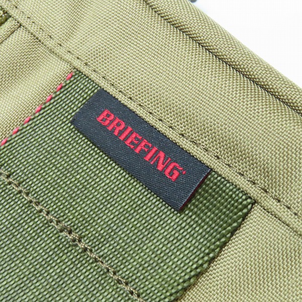 実際に弊社で買取させて頂いたBRIEFING/ブリーフィング JOINT/ジョイント 2WAY ZIP TOP TALL  ショルダーポーチ BRL193L37の画像 3枚目