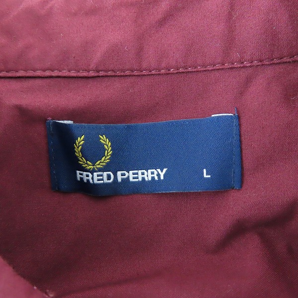 実際に弊社で買取させて頂いたFRED PERRY/フレッドペリー ジップアップ ジャケット F4460 /Lの画像 2枚目