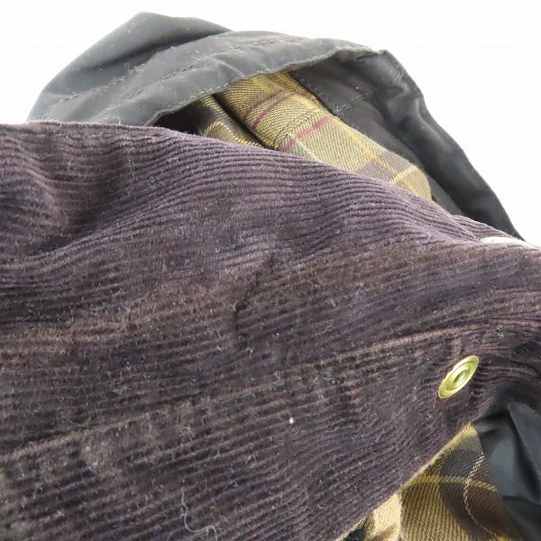実際に弊社で買取させて頂いたBarbour/バブアー SL BEDALE/ビデイル オイルドジャケット 1702280/36の画像 8枚目