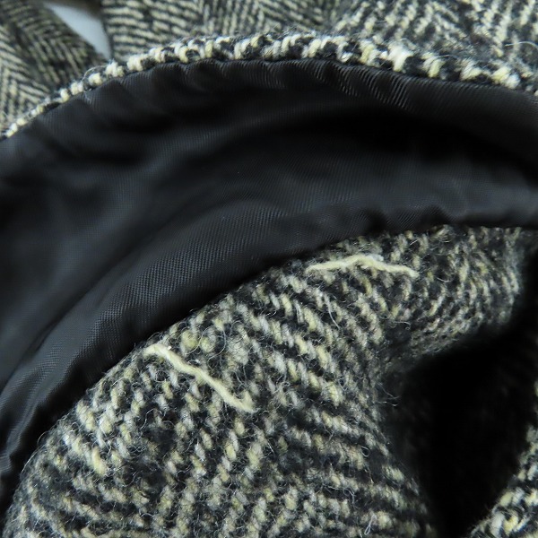 実際に弊社で買取させて頂いたNO.ID/ノーアイディー 3B チェスターコート 総柄の画像 3枚目