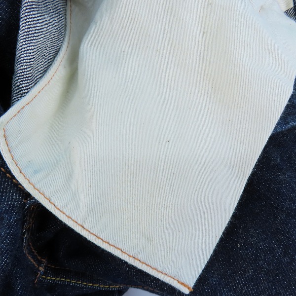 実際に弊社で買取させて頂いたEVISU/エヴィス Lot.2000 No.1 SPECIAL カモメペイント デニムパンツ/35×35の画像 7枚目