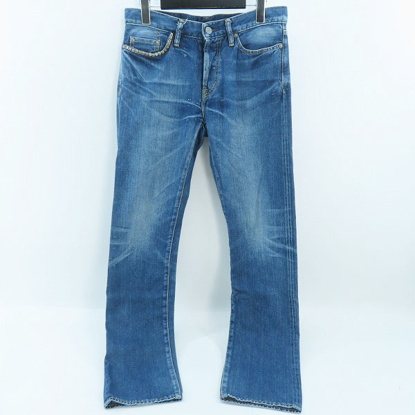 実際に弊社で買取させて頂いたHYSTERIC GLAMOUR/ヒステリックグラマー スタッズデニム ストレートパンツ 0232AP03/30