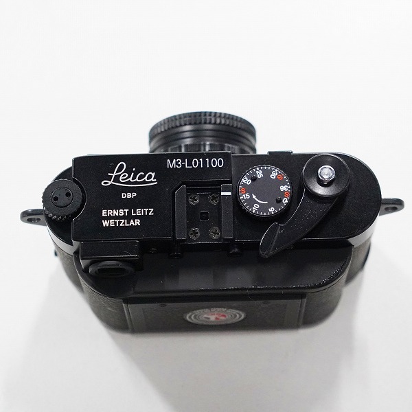 実際に弊社で買取させて頂いたMegahouse/メガハウス SHARAN/シャラン Leica DBP M3 ブラックモデル ミニカメラ コンパクトカメラ シャッター確認済みの画像 5枚目