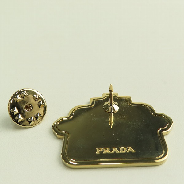 実際に弊社で買取させて頂いたPRADA/プラダ ロボットモチーフ ピンバッジの画像 4枚目