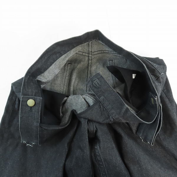 実際に弊社で買取させて頂いたJOHN LAWRENCE SULLIVAN/ジョンローレンスサリバン ワイド デニムパンツ Rigid Denim Wide Pants/JLSW-15/Mの画像 3枚目