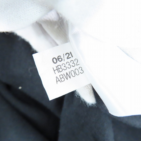 実際に弊社で買取させて頂いたY-3/ワイスリー U SQUARE LOGO SS TEE/Tシャツ HB3332/Lの画像 5枚目