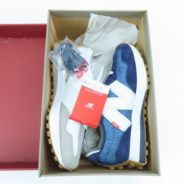 実際に弊社で買取させて頂いた【未使用】 LEVI'S×NEW BALANCE/リーバイス×ニューバランス ローカットスニーカー MS327LVA/26の画像 8枚目