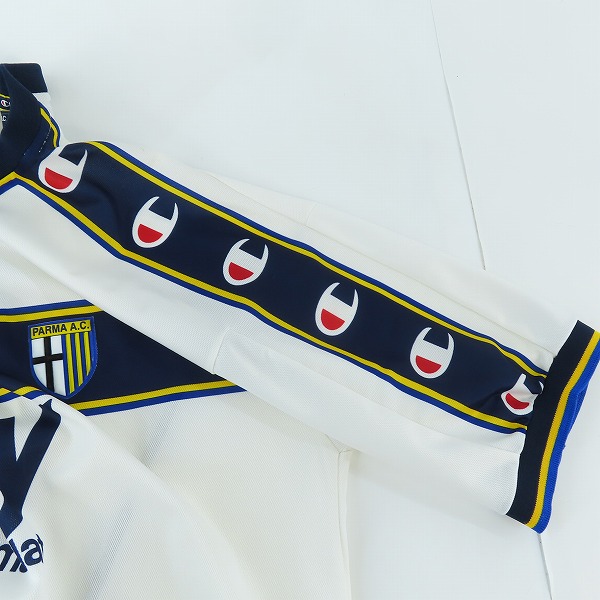 実際に弊社で買取させて頂いたchampion/チャンピオン PARMA  パルマA.C. 半袖ユニフォーム/Mの画像 4枚目