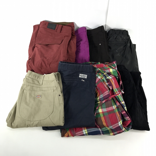 実際に弊社で買取させて頂いた【おまとめ】アトモス/デッキーズ 等 ストレートパンツ/ワークパンツ 他