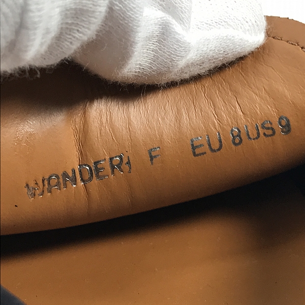 実際に弊社で買取させて頂いたBALLY/バリー WANDER ローファー レザーシューズ/US9の画像 5枚目