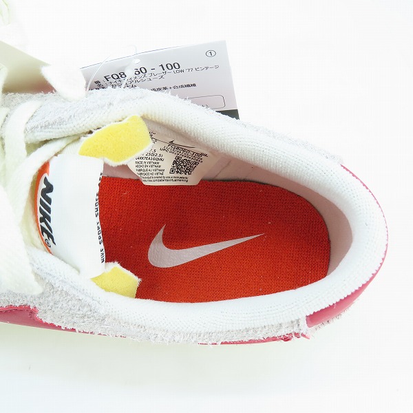 実際に弊社で買取させて頂いた【未使用】NIKE/ナイキ スニーカー ブレーザー LOW '77 ビンテージ FQ8060-100/25の画像 4枚目