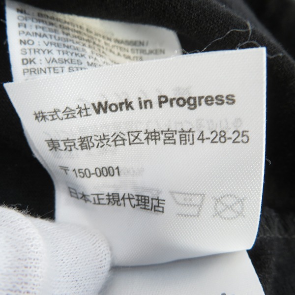 実際に弊社で買取させて頂いたWACKO MARIA×Carhartt/ワコマリア×カーハート AMERICAN SCRIPT/アメリカンスクリプト ロゴ刺繍 半袖Tシャツ Lの画像 6枚目